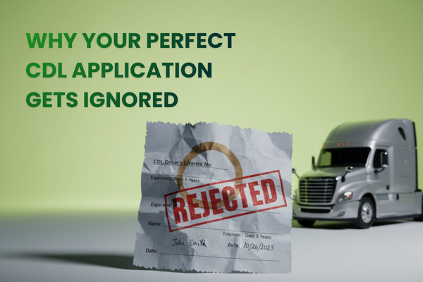 Why Your Perfect CDL Application Gets Ignored